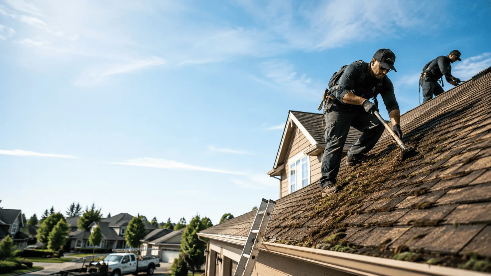Roof Moss Removal in Stem, NC near me